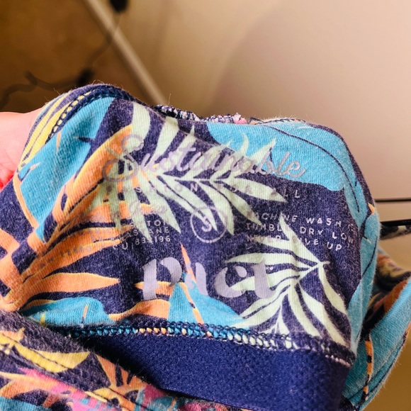 Pact Fit and Flare discontinued tropical print dress small - Picture 4 of 4